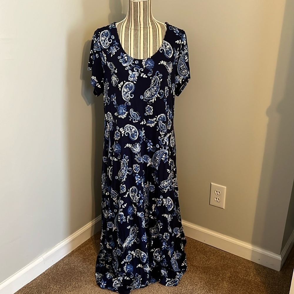 NWT Ronni Nicole Printed Dress Size 1X